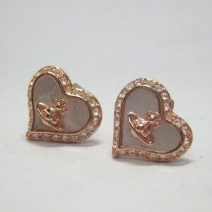 Vivienne Westwood Heart Earrings Metal USED